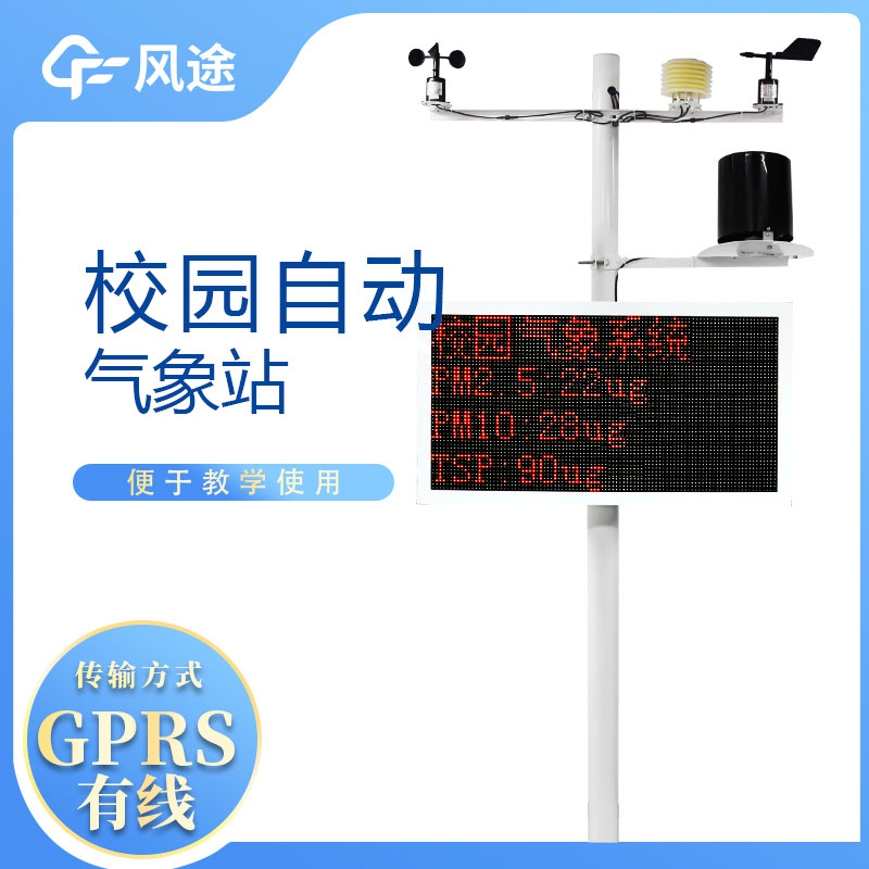 校園自動氣象站具備哪些基本功能呢？