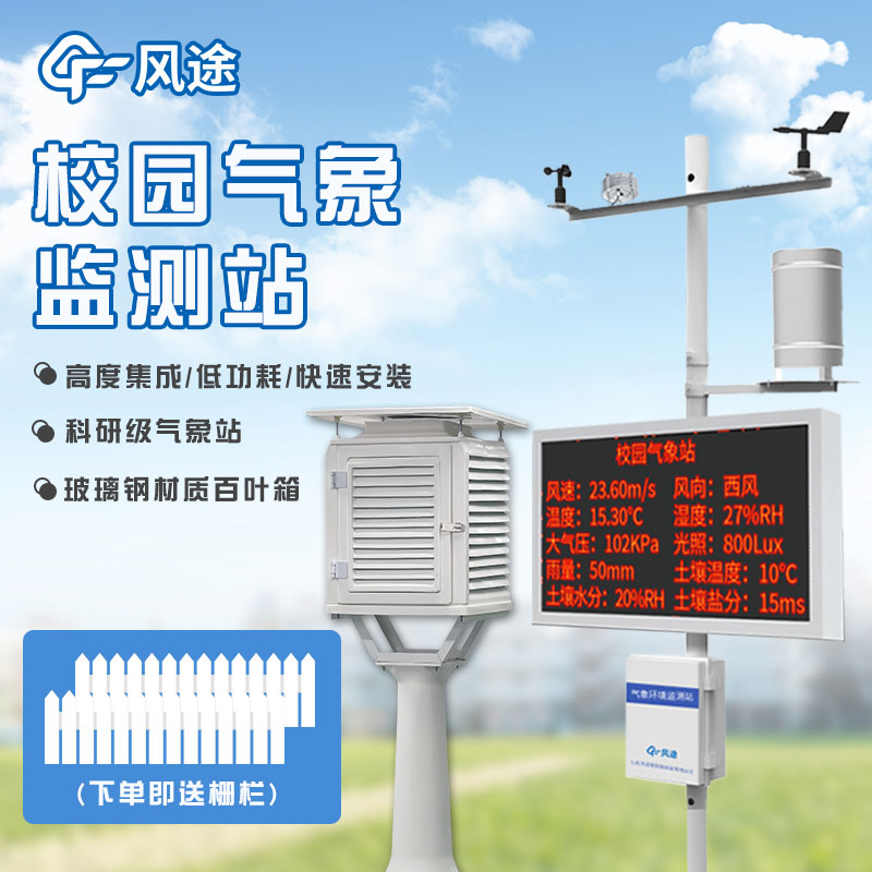 怎樣選擇校園氣象站的配置方式？
